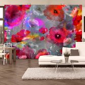 Fotobehang - Painted Poppies.