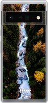 6F hoesje - geschikt voor Google Pixel 6 Pro -  Transparant TPU Case - Forest River #ffffff