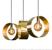 Hanglamp Vegas Gold 3 Lichts 107cm  E27