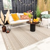 Jute buitenkleed - Nomad Aztec Creme 160x230cm