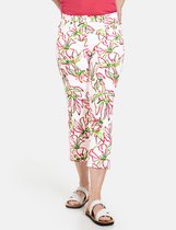 GERRY WEBER Dames Jeans met bloemenprint