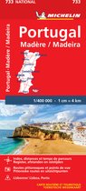 Nationale kaarten Michelin - Michelin Wegenkaart 733 Portugal en Madeira