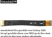 Samsung Galaxy A20s Moederbord Connector Flex Kabel - M12