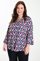 Paprika Dames Geruit hemd Iris - Outdoorblouse - Maat 46