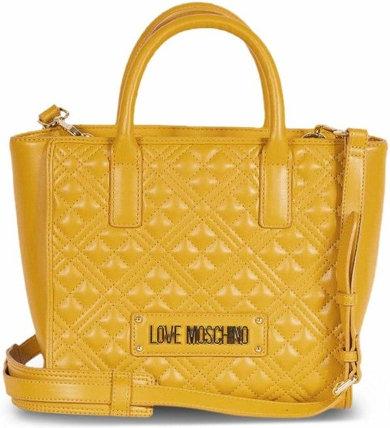 Love Moschino Handtas Jc4009pp0dla0 in het Geel Dames Tassen voor voor Handtassen voor 