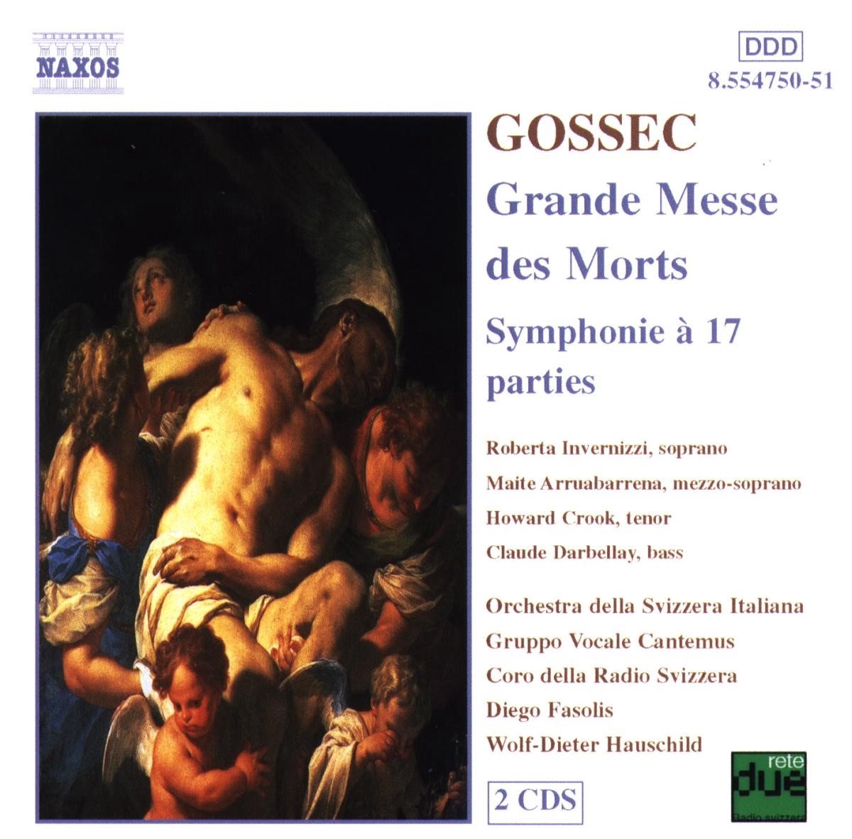 Gruppo Vocale Cantemus - Gossec: Grande Messe Des Morts (2 CD)