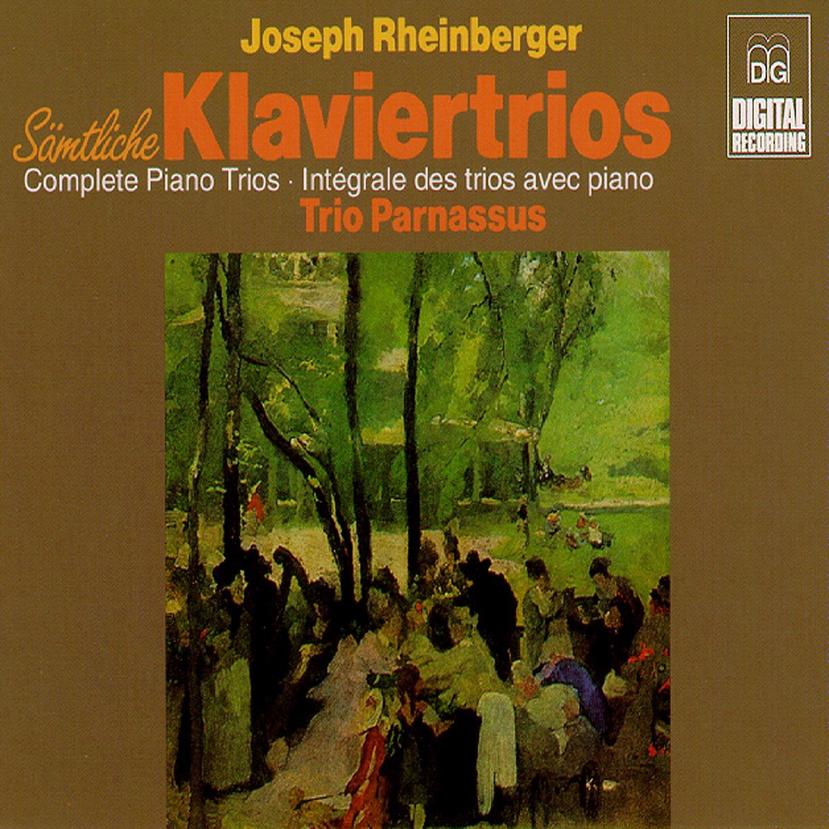 Trio Parnassus - Rheonberger: Complete Piano Trios (2 CD)