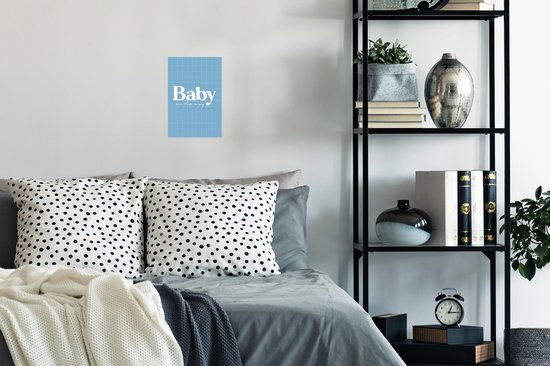 Affiche Annonce Bébé - Grossesse - Citations - 20x30 cm - Cadeau Saint Valentin