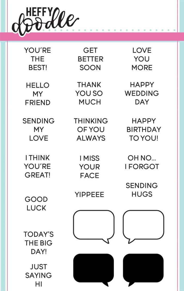 Whatcha Sayin' Stamps (HFD0037)