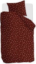 Beter Bed Select Dekbedovertrek Bloomy - 140 x 200/220 cm - rood