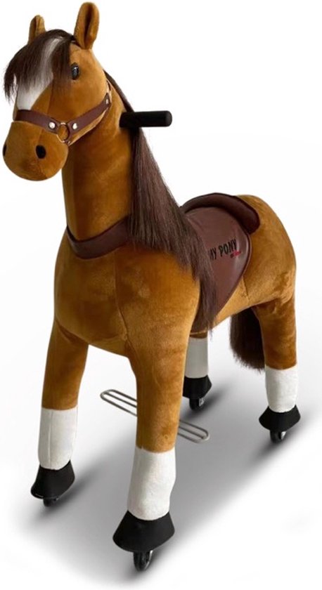 My Pony ROLLZONE - Rijdend speelgoed paard - (MP2040-M) - Zithooge 65 cm -  Kinder... | bol