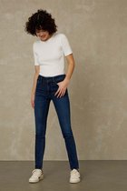 Kings Of Indigo - Juno Medium  - Jeans - Donker Blauw - 26 / 34