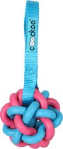 Coockoo zed pink hondenspeeltje 19x7,5x7,5 cm blauw/roze