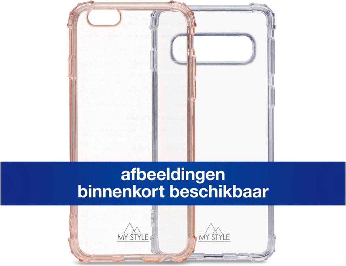 My Style Doorzichtig Hoesje geschikt voor Samsung Galaxy S22 Plus Telefoonhoesje Flexibel TPU | My Style Protective Flex Backcover Shockproof | Doorzichtig Telefoonhoesje Galaxy S22 Plus | Schokbestendig Galaxy S22 Plus Telefoonhoesje | Anti Shock