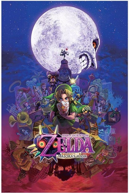 The Legend of Zelda Poster Majoras Mask 61 x 91 cm