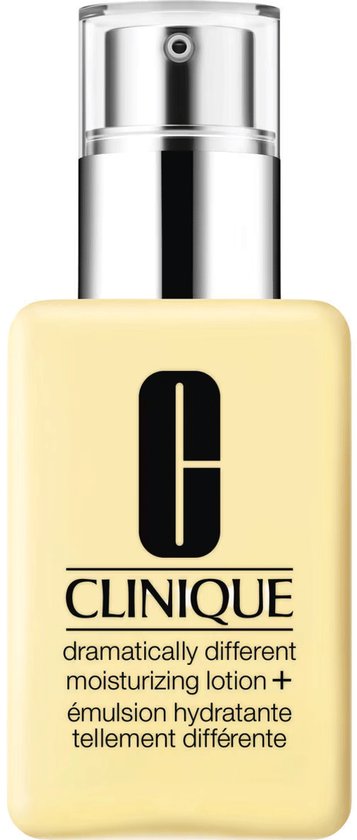 Fles Clinique Dramatically Different Moisturizing Lotion+ met pompdispenser.