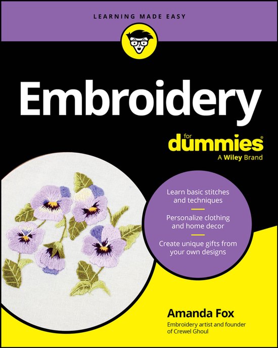 Embroidery For Dummies - cover