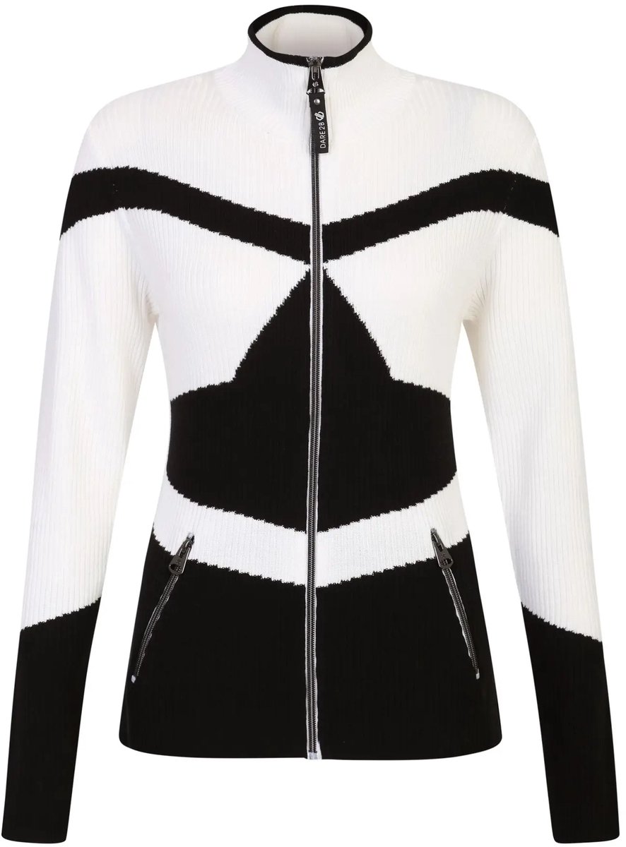 Dames full zip jas Dare 2B Rocker Zwart