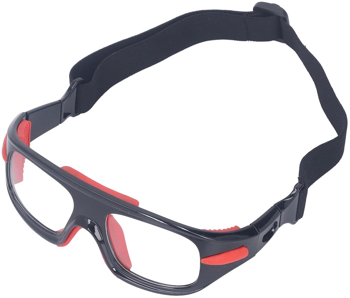 JHUBERS- Basketbalbril Lichtgewicht - Bijziend Frame - Anti-botsing - Brillenkoker - Sportbril - Duurzaam PC-materiaal
