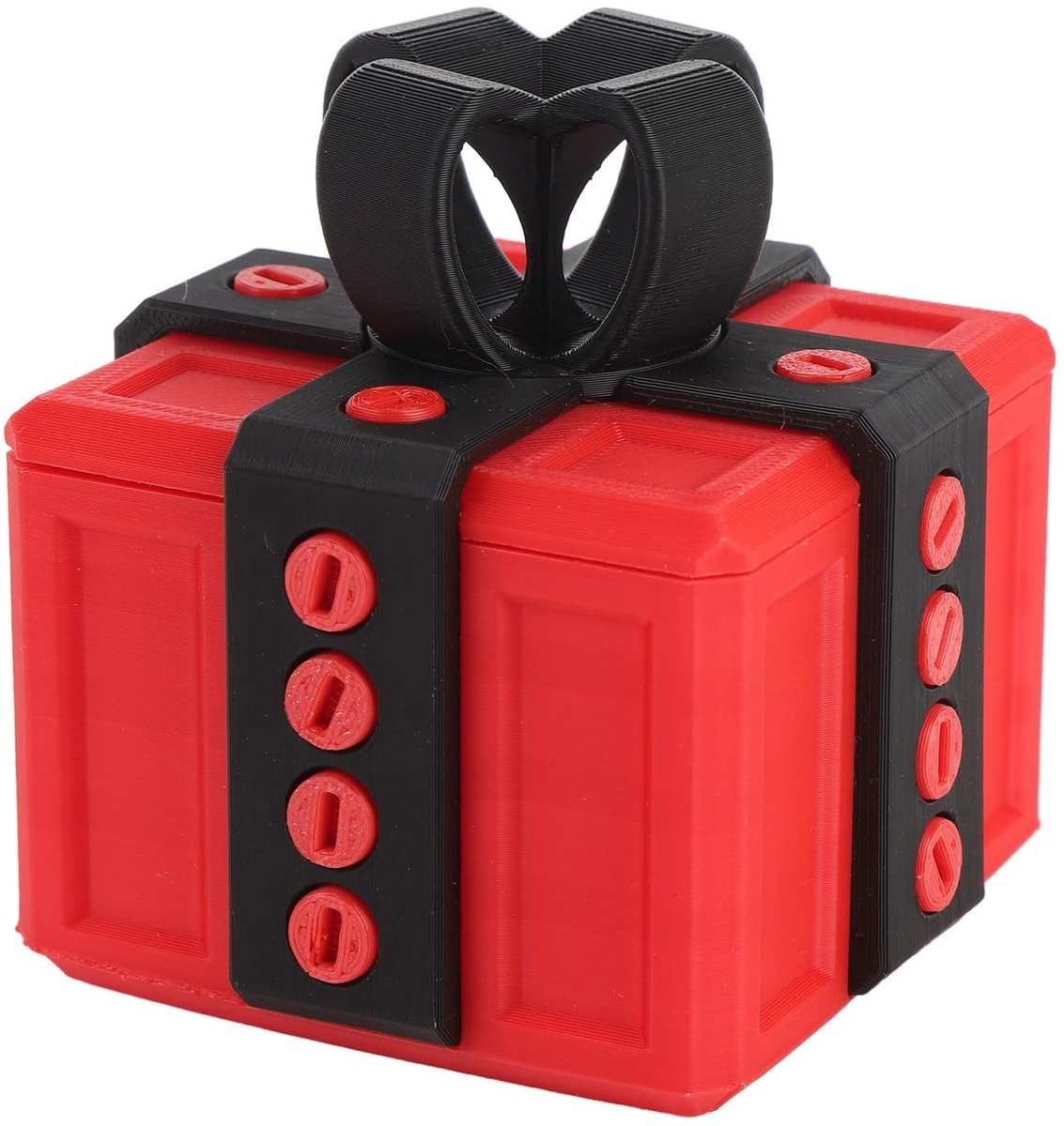 Dailygoods- Schroefdoos Grappige Verrassing - Multifunctionele Opbergdoos - Duurzaam PLA - 3D-geprint - Hilarische Grap - 3.1x3.1in - Grapdoos