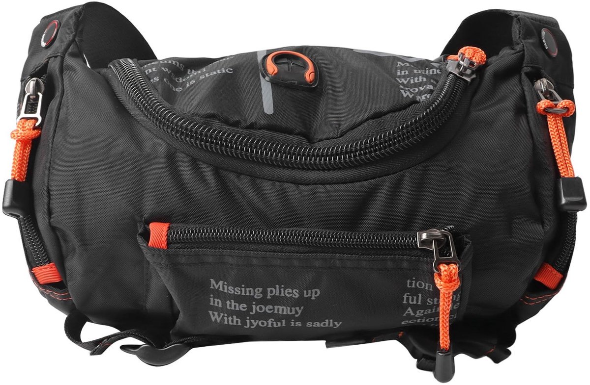 SMOAKEZ- Heuptasje Grote Verstelbare Riem - Heuptas Heren - Crossbody Tas - Ritszakken - Casual - Buitenshuis Reizen