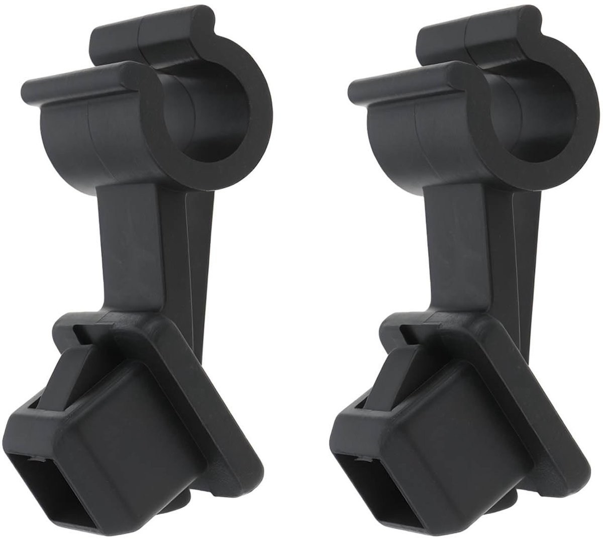 Dailygoods- Ondersteuningstaaf 2 stuks - Klem/Clip - Compatibel met Toyota/Sienna 1998-2003 - Duurzaam kunststof - Totale lengte 36mm - Montageopening 5.7*6.7mm - Motorkapclip