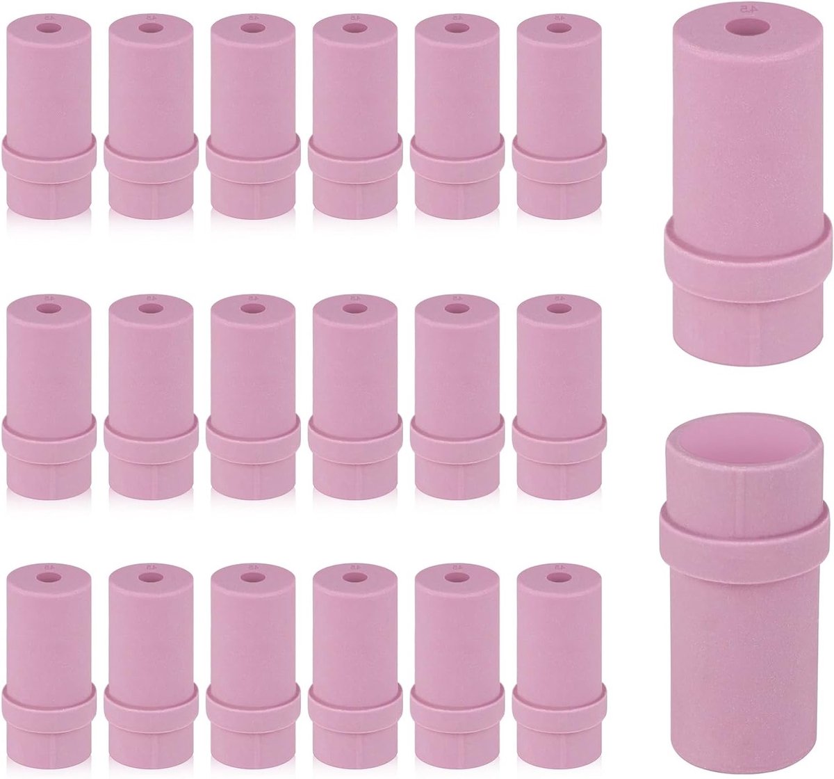 20 Stuks 4.5mm Keramische Nozzles voor Sandblasting, Vervangingsnozzles voor Spuitpistolen en Straalapparatuur