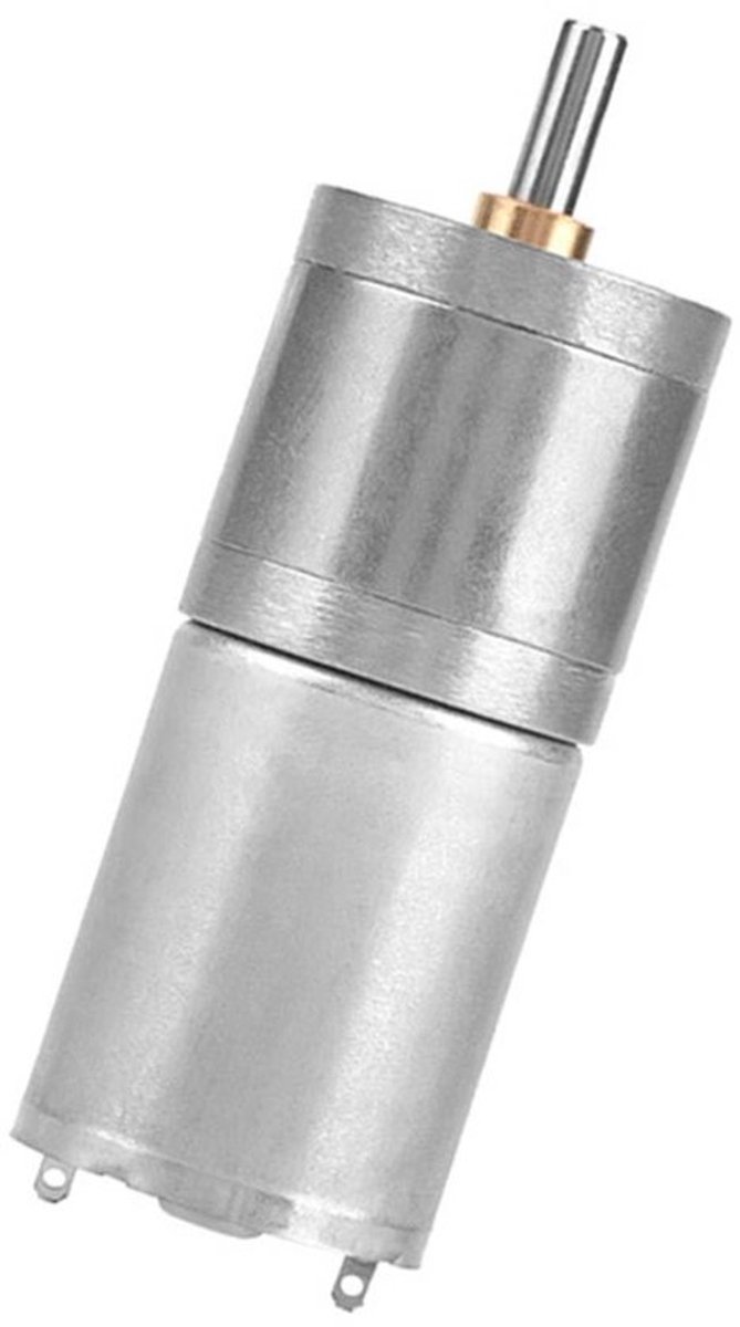 Allecto - Geared Motor 12V - Laagtoeren Dc Motor - 500Rpm - Geschikt