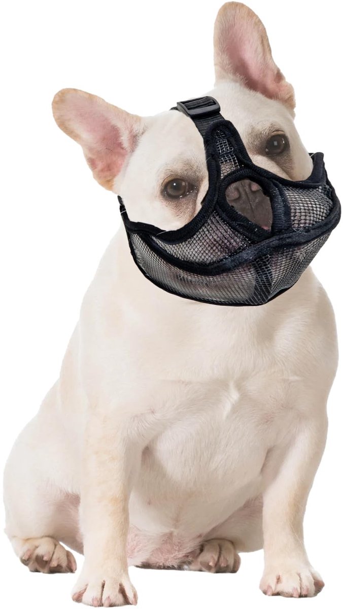 Dailygoods - Korte Snuit Hondenmuilkorf voor Franse Bulldog