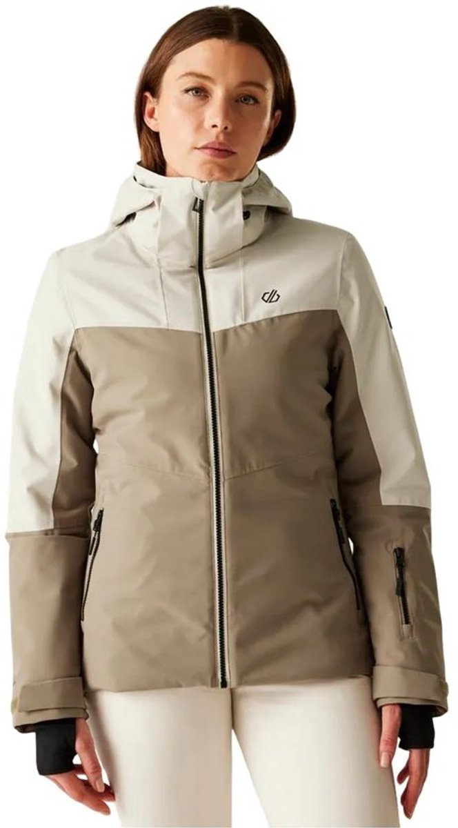 Iced waterdichte ski-jas voor dames Zwart