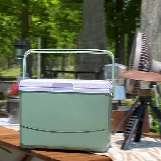 Ice Box Cooler - Heavy Duty Ice Box, Draagbare Koeler Ijs, 5 l Draagbare Ijskistbox, Draagbare Koelkast Auto Koelkast Vriezer, Multifunctionele Draagbare Camping Koeler Voor Buiten Reizen Picknick — afbeelding 2