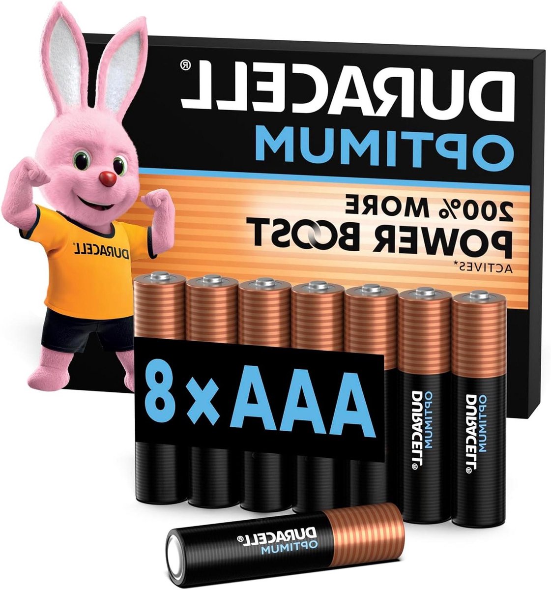 AAA Batterijen - Alkaline Batterijen - Moderne Apparaten - 200% Powerboost Ingrediënten - 8 Stuks