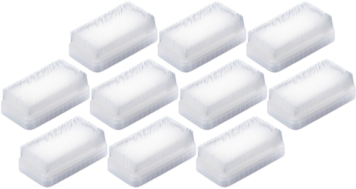 Megaform sensorische borstels set - sensorisch speelgoed 10 stuks.