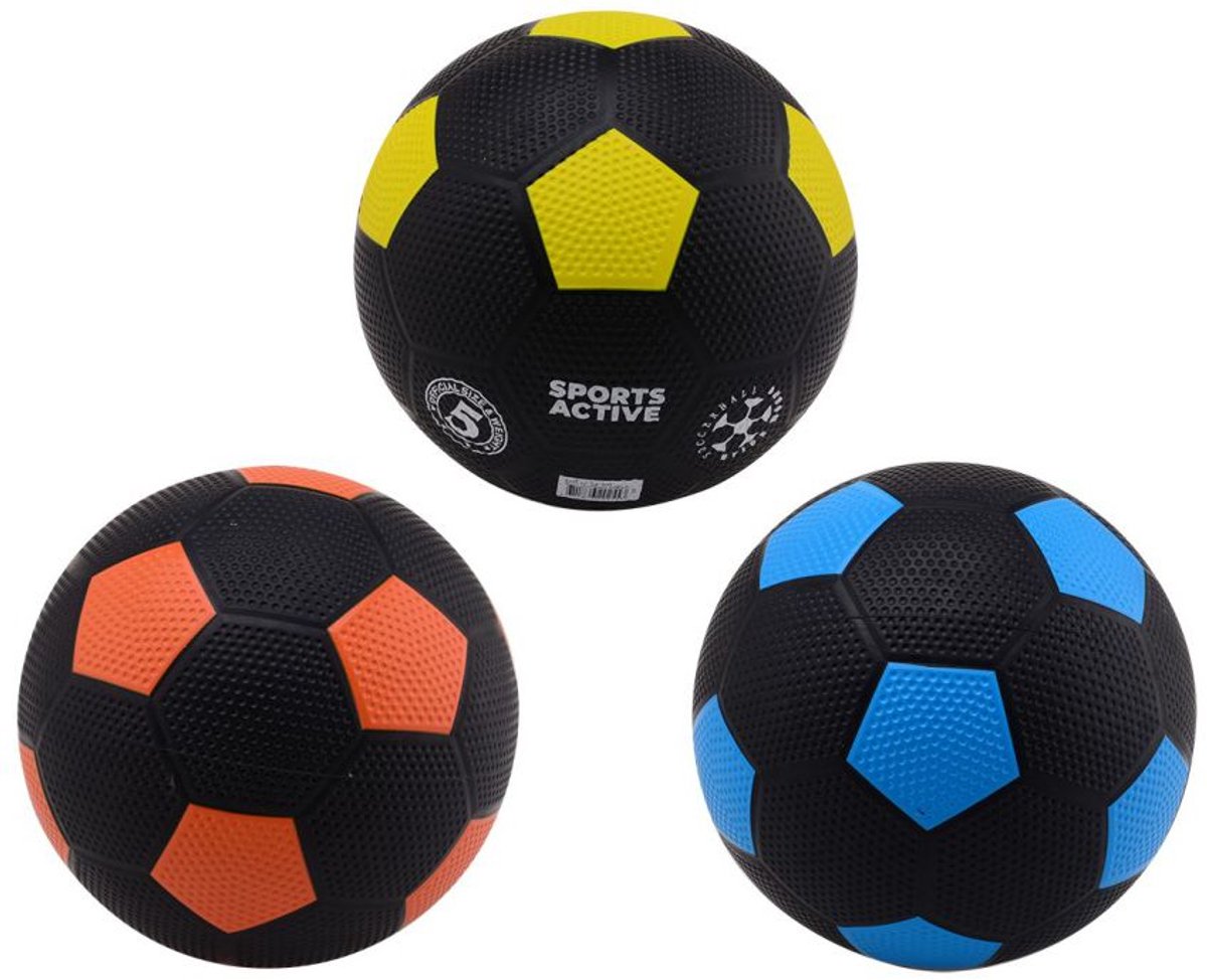 Johntoy Voetbal Sports Active Wit Maat 5