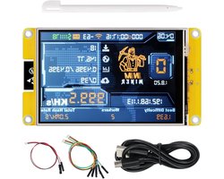 Freenove Bitcoin Miner NMMiner NerdMiner, ESP32 CYD 4.0 Inch Touch Display, 320x480 Pixel TN TFT LCD Screen ST7796 Driver, Dual-core 32-bit 240 MHz Microcontroller WiFi+BT, C Code LVGL Tutorial