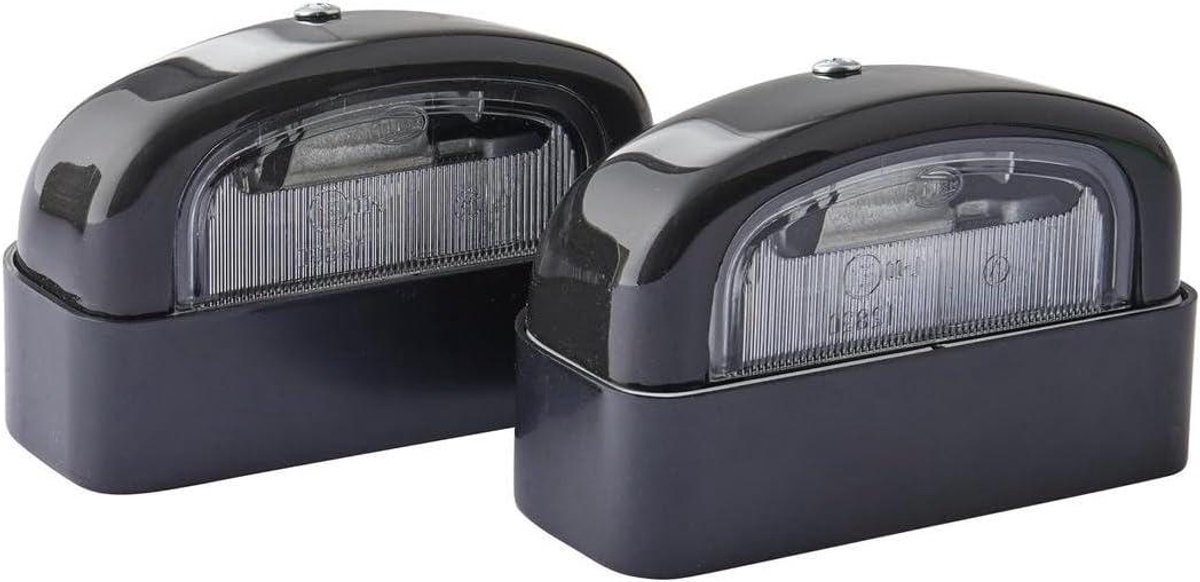 Kentekenplaatlamp - Verlichtingseenheid - Achterlicht - E-keurmerk - Glashelder