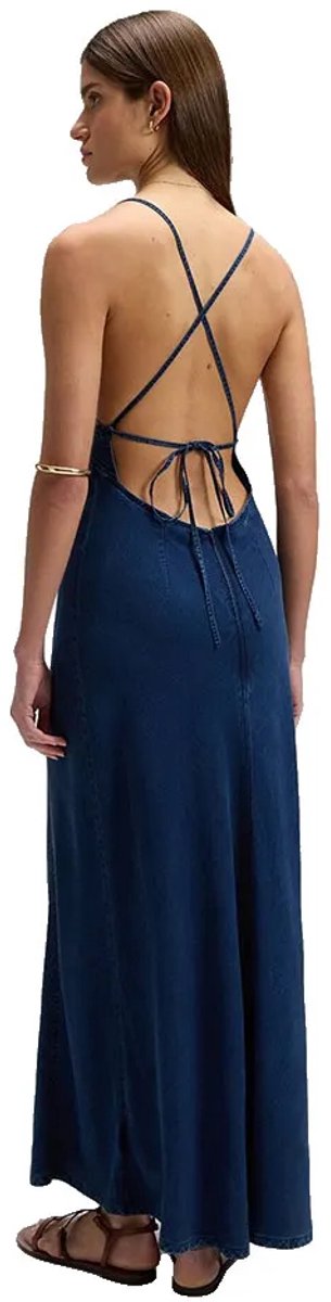 Lee 112378515 Lange Jurk Zonder Mouwen L Vrouw Frozen In Time