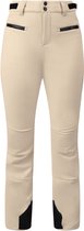 Brunotti Coldlake Dames Wintersport Softshell Skibroek - Wit, Beige - M