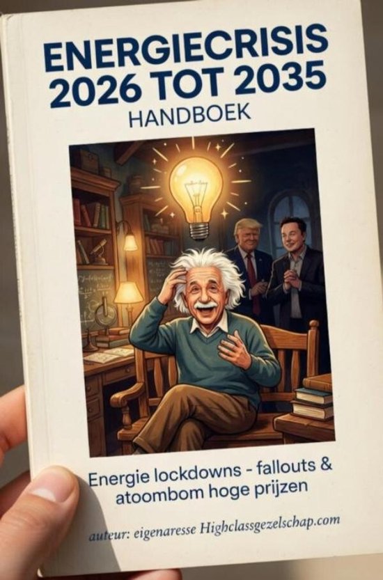 Energiecrisis 2026 tot 2035 handboek - cover