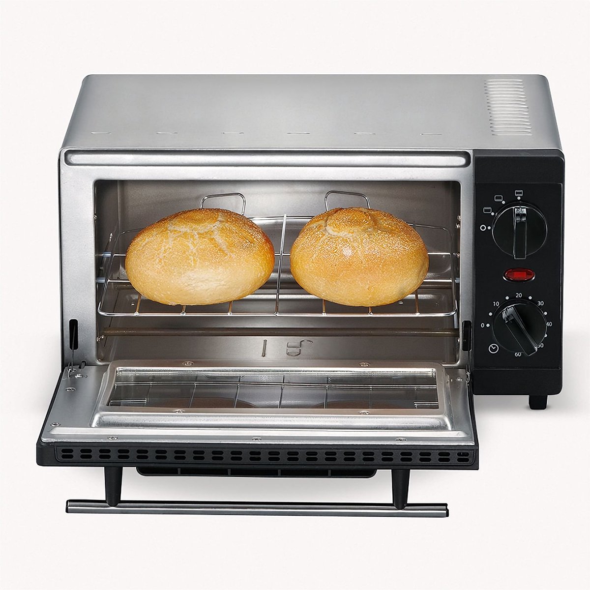 Severin TO 2052 - Mini oven - vrijstaand - hetelucht - zwart/zilver – foto 7