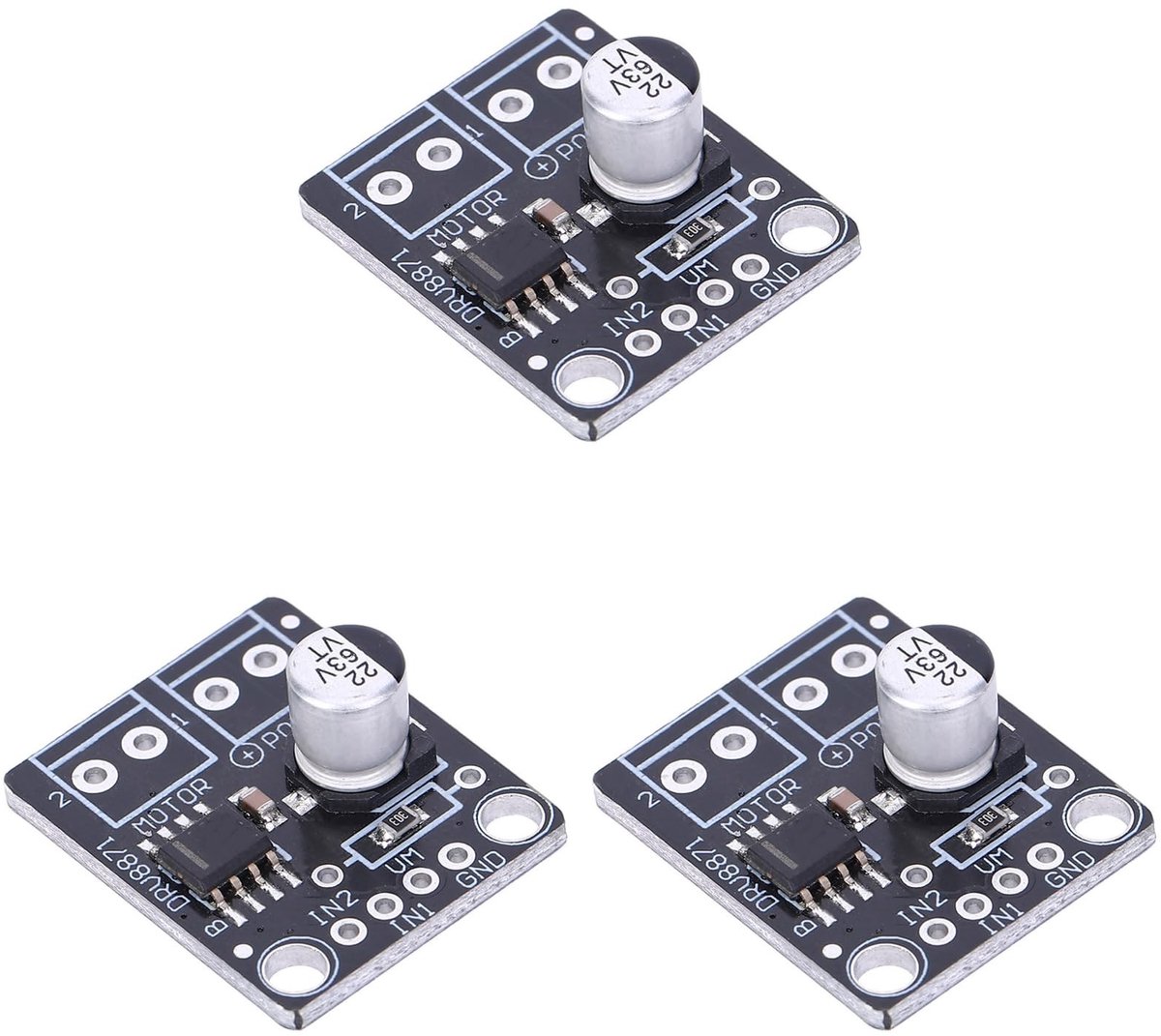 DC Motor Driver Board 3.6A met PWM Controle en Beveiliging - Ideaal voor Printers en Industrie