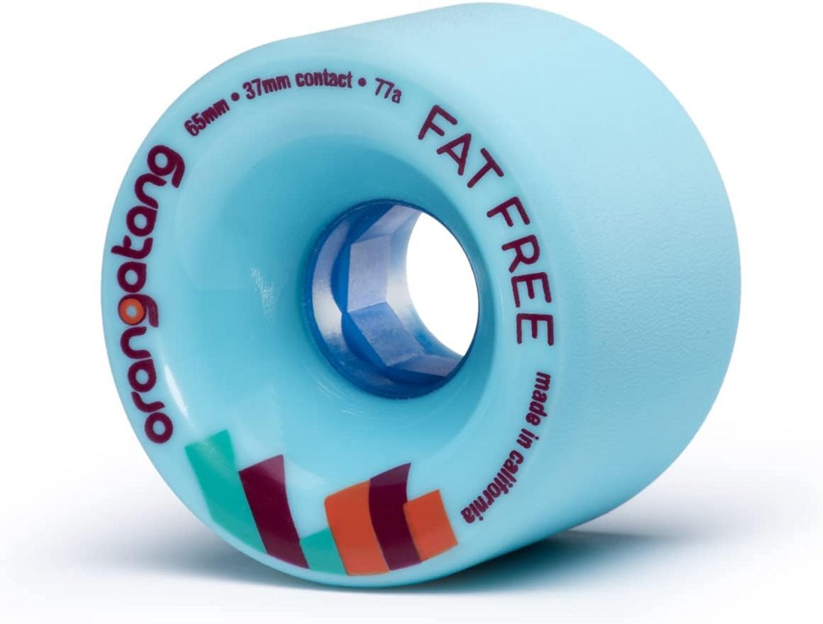 Longboard Wielen Skateboard Onderdelen Vrij Rijden Steen Geslepen 65mm Diameter Meerdere Kleuren