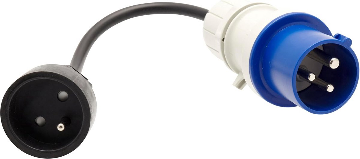 Adapterkabel - Aansluitkabel - Watersport Apparatuur - Eenvoudig te gebruiken - 10.5 x 19.5 cm - Zwart