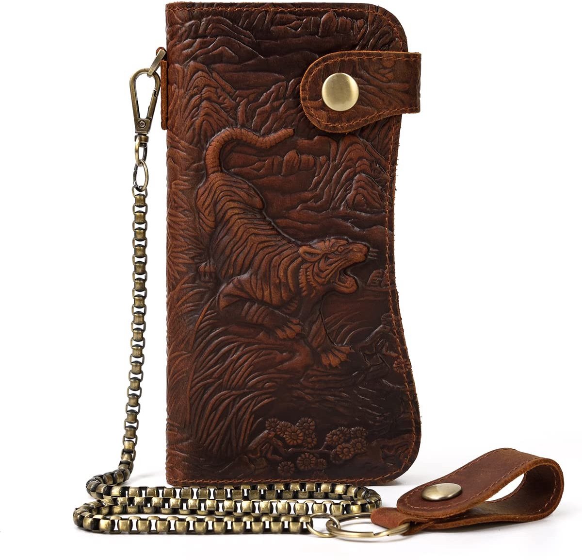 Dailygoods- Herenportemonnee Leren - Muntvak - Ritssluiting - 14 Kaartvakken - Zacht Nubuckleer - Duurzaam Ontwerp - Portemonnee