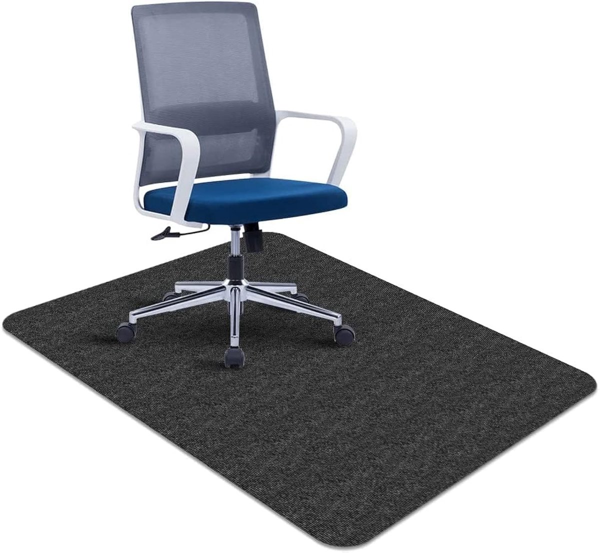 Dailygoods- Stoelmat Antislip - Vloerbeschermer 120 x 90 cm - Bescherming voor Hardhouten