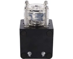 Dailygoods - Peristaltische pomp - Doseerpomp - Hoogwaardige materialen - Zwart - Slangpomp - Geschikt voor laboratoria en aquaria - 500 ml/m