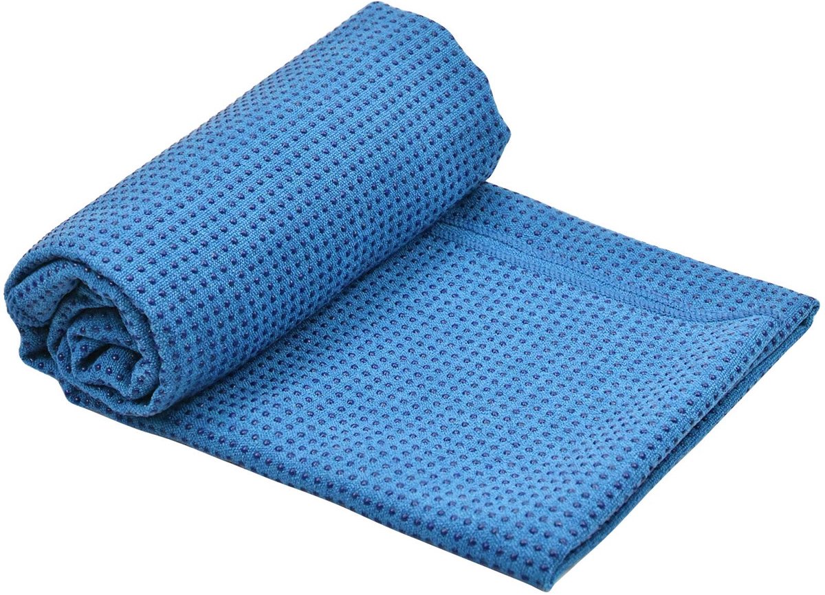 Dailygoods- Yogamat Antislip - Microvezel Yoga Handdoek - Draagtas - 183 cm x 63 cm - Zweetopname - Lichtbestendig - Yogahanddoek