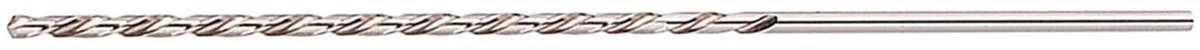 Dailygoods - Spiral Boor met Rechte Schacht - 3mm HSS Boor voor Hout en Keramiek - Professionele Kwaliteit - 160mm Lengte - Geschikt voor Diverse Mate...