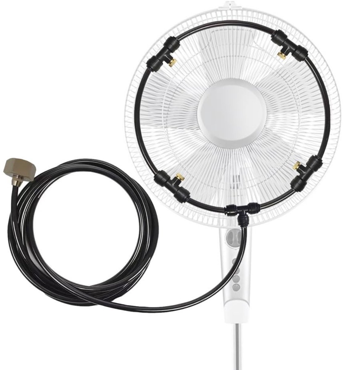 Dailygoods - Vernevelaar en Waterverstuiver voor Buiten met 5 Messing Sproeiers