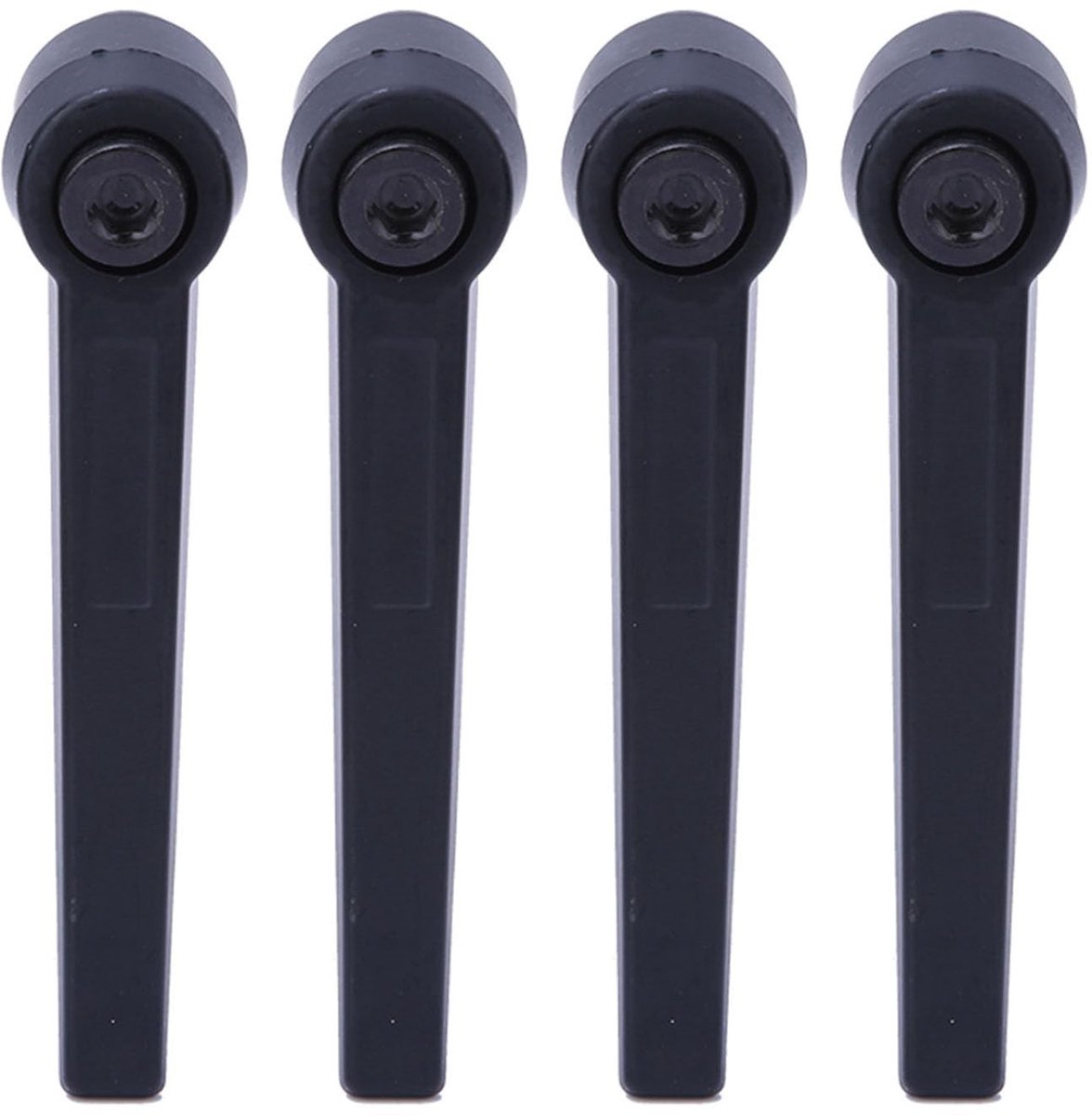 Dailygoods- Koppelmoersleutel - 4 Stuks - Roestvrij Staal - Verstelbare Handgreep - Interne Draad M4-M12 - Schokbestendig - Precisie Locking - Momentwrench